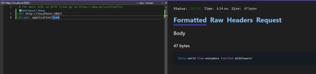 anonymous function middleware